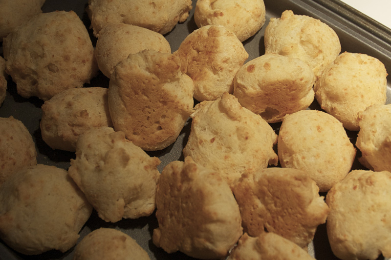 pao de queijo, tapioca cheese balls